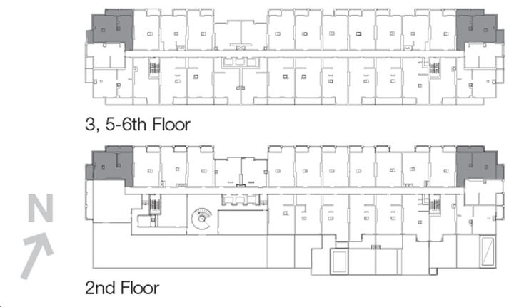 The Bluffs Condos ASSIGNMENT UNIT sk730 Key Plan