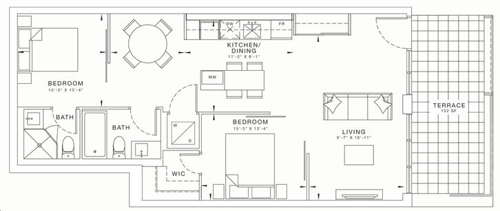 The Bluffs Condos SK106 *Terrace Suite*