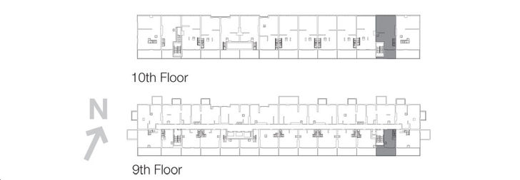 The Bluffs Condos SK1064 *Terrace Suite*  Key Plan