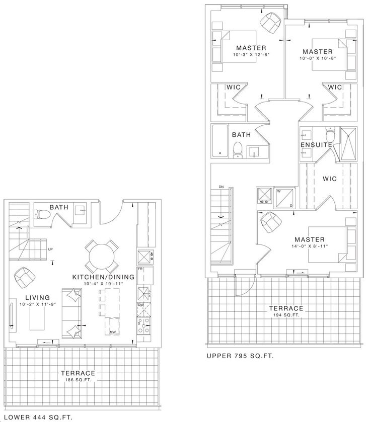 The Bluffs Condos SK1239A *Terrace Suite* 