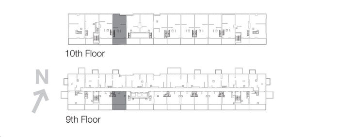 The Bluffs Condos SK1239A *Terrace Suite*  Key Plan