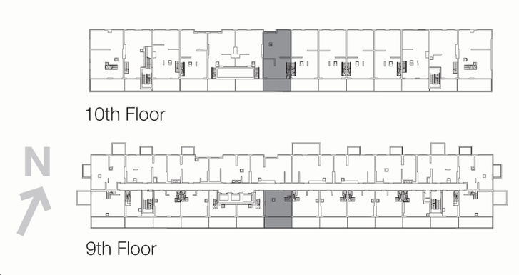 The Bluffs Condos SK1239B *Terrace Suite Key Plan