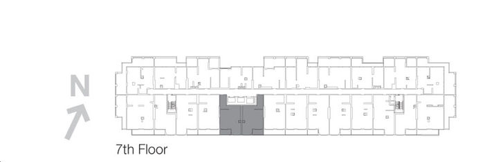 The Bluffs Condos Unit 724 Key Plan