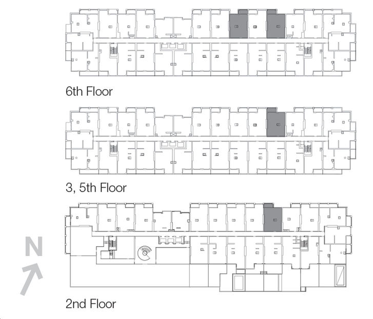 The Bluffs Condos sk595 Key Plan