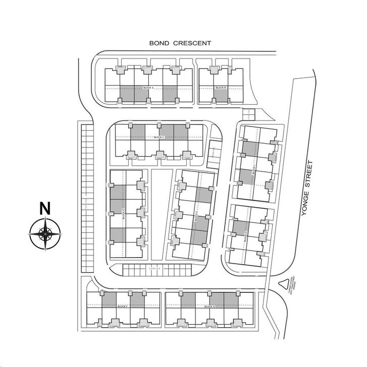 The Bond Towns Bond Key Plan