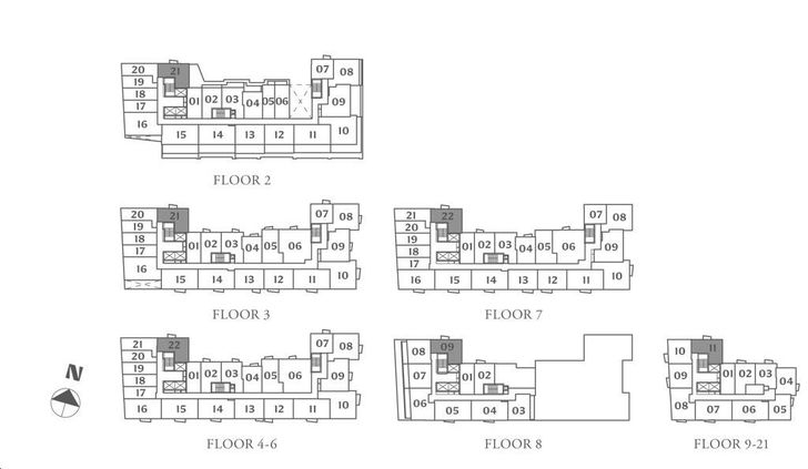 The Borough Condos AB9 Key Plan