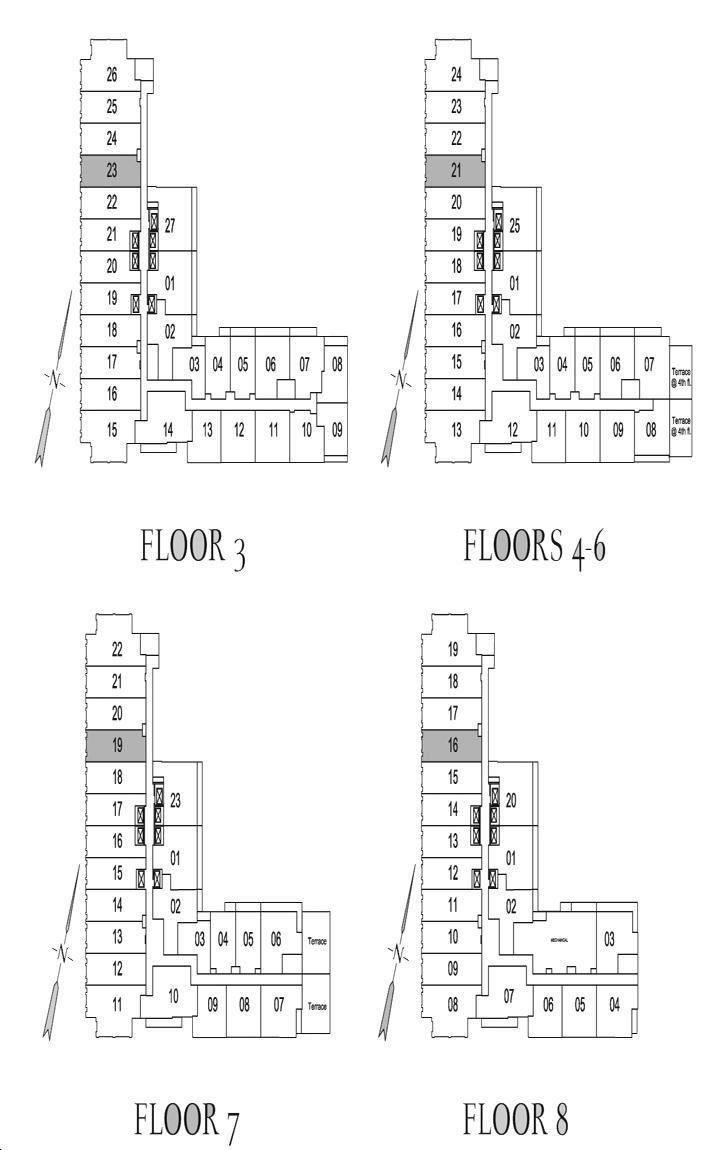 The Britt Condos fulham Key Plan