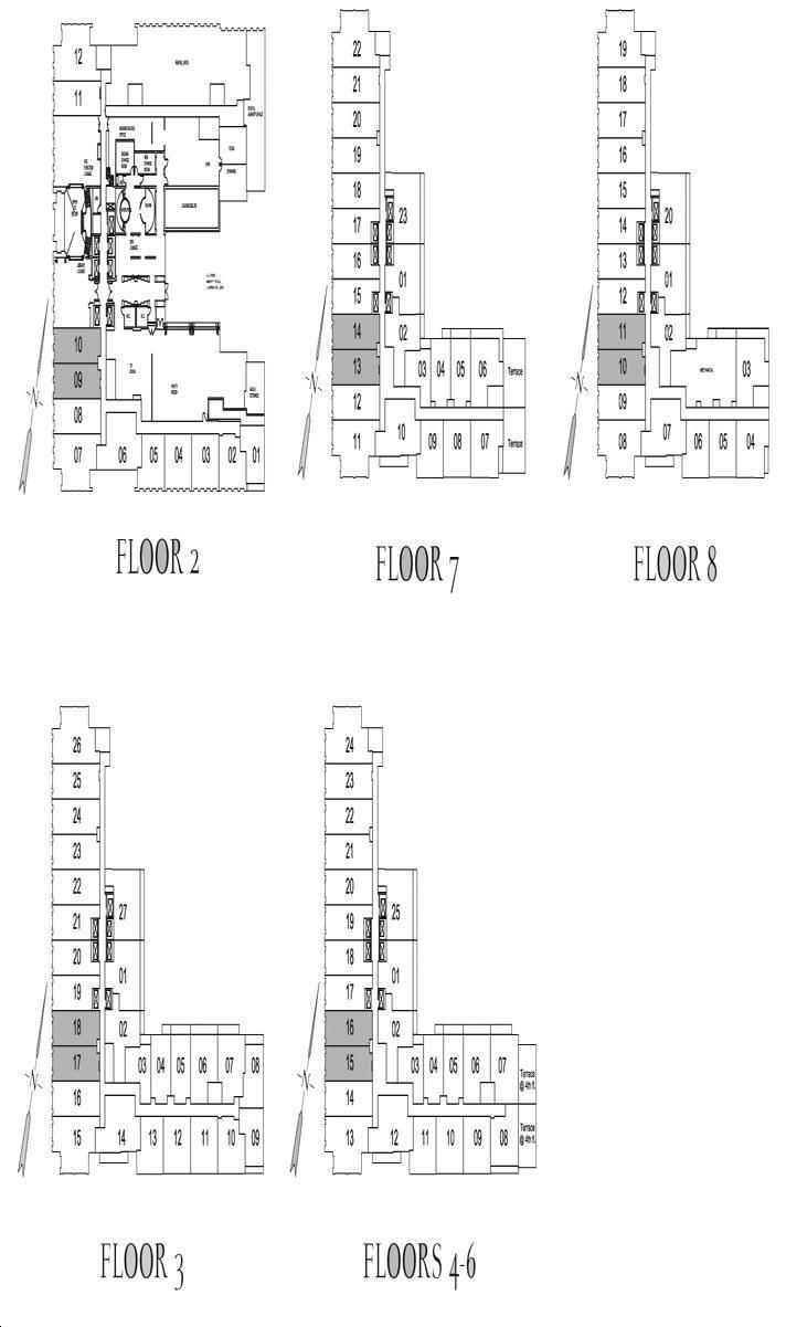 The Britt Condos greenwich Key Plan