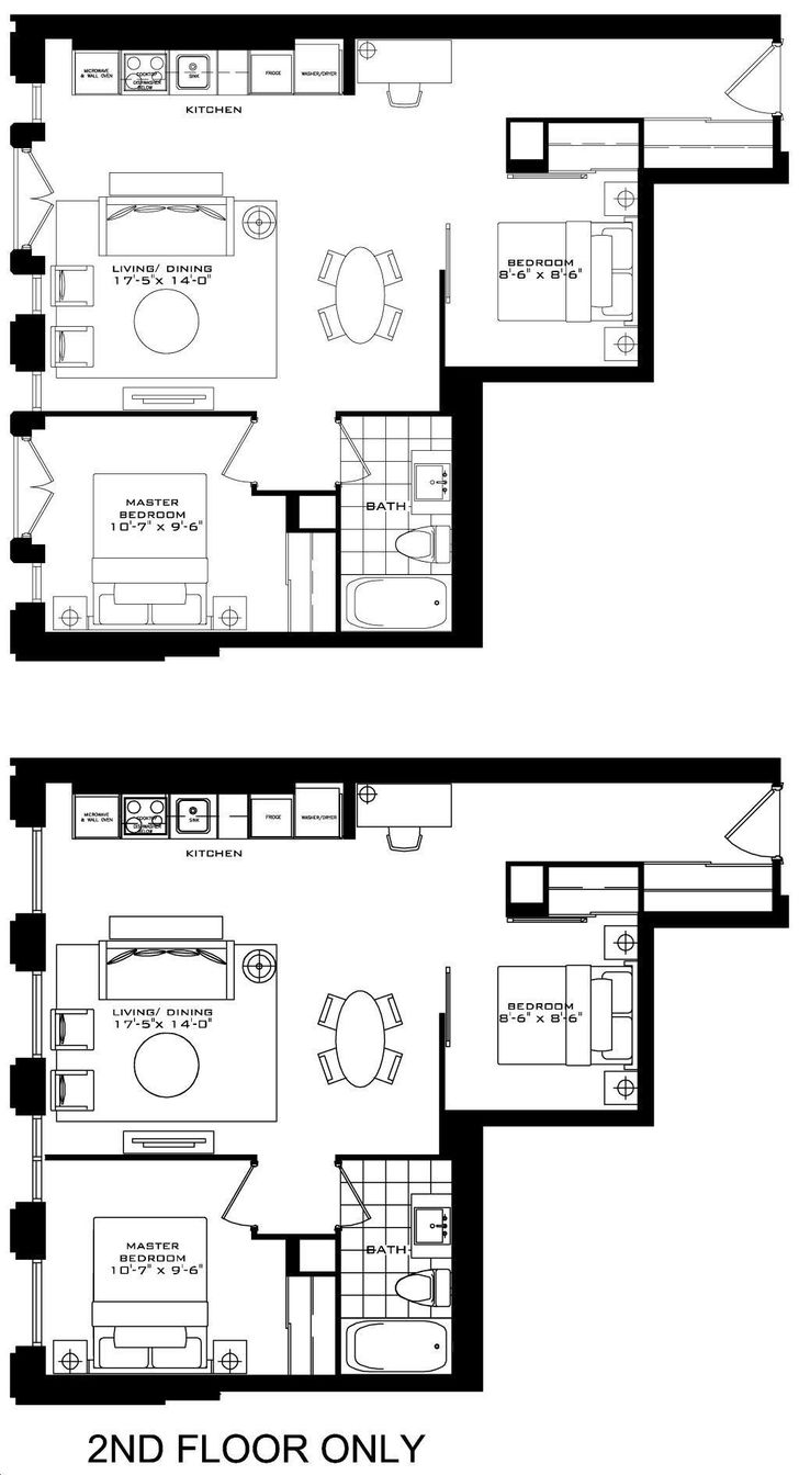 The Britt Condos by Lanterra Kingsbury Floorplan 2 bed