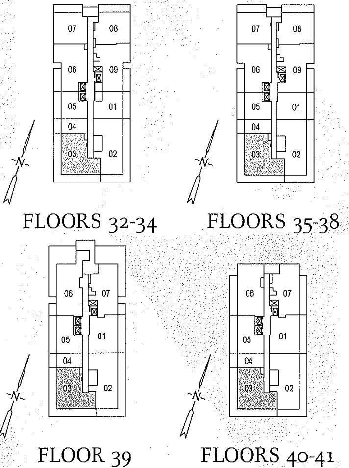 The Britt Condos the wimbledon Key Plan