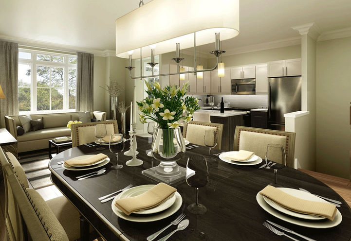 Dining Area Suite at The Brook Townhomes
