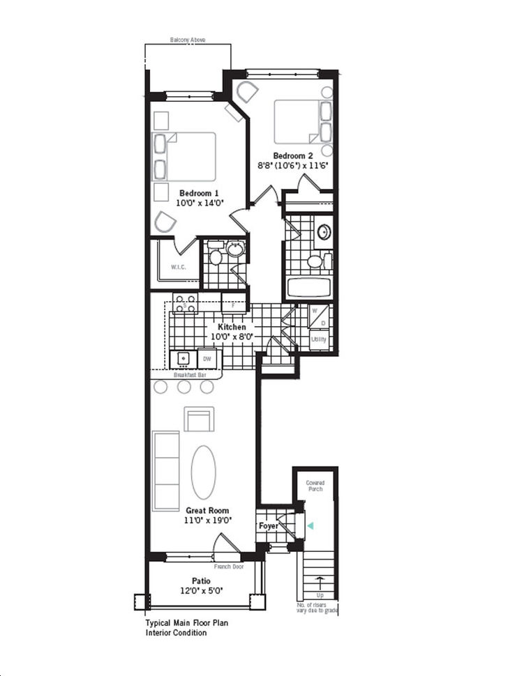 The Brownstones at Westown Phase 2 by Lindvest |Elmhurst Floorplan 2 ...