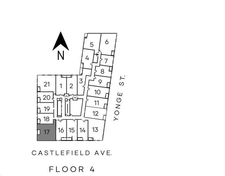 The Capitol Residences M2B Key Plan