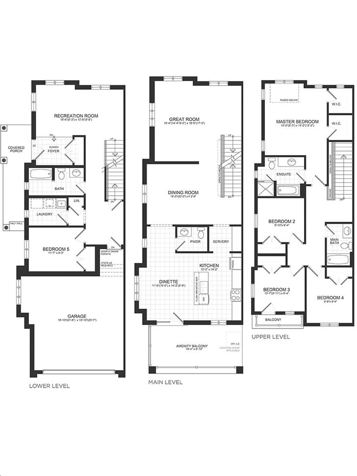 The Classics Townhomes By Liv Communities The Oxford