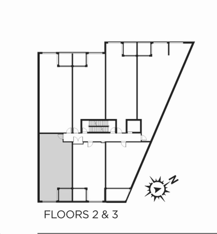 The Cliffton Condos Suite 203 Key Plan