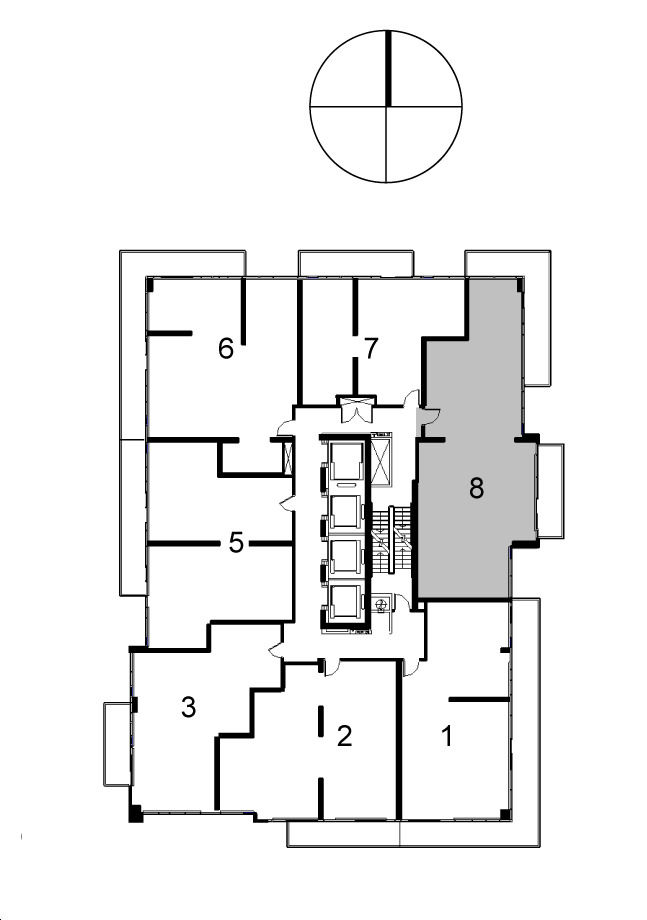 The Diamond Condos PH -08 Key Plan