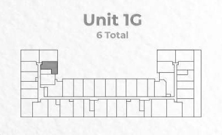 The District on Gardiners Condos Unit 1G Key Plan