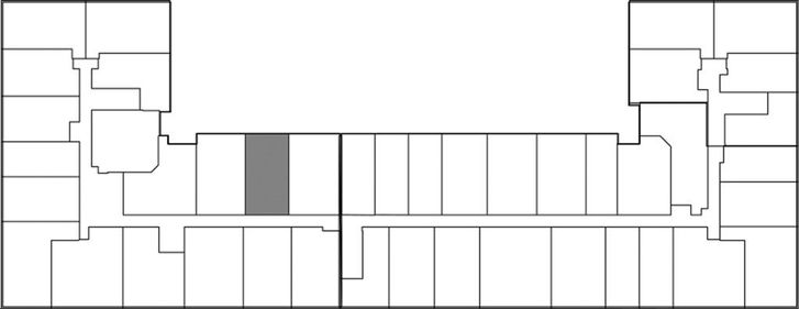 The District on Gardiners Condos Unit 2Di Key Plan