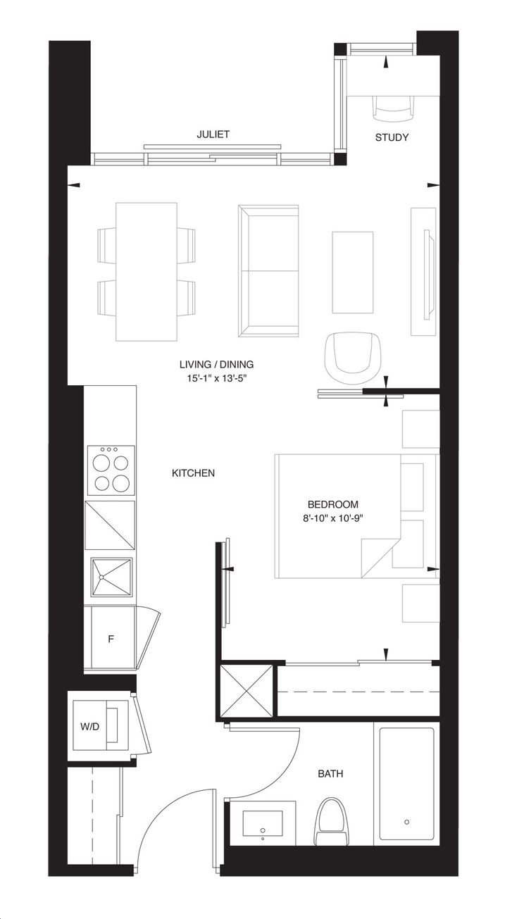 The Forest Hill Condos Unit 1S-B