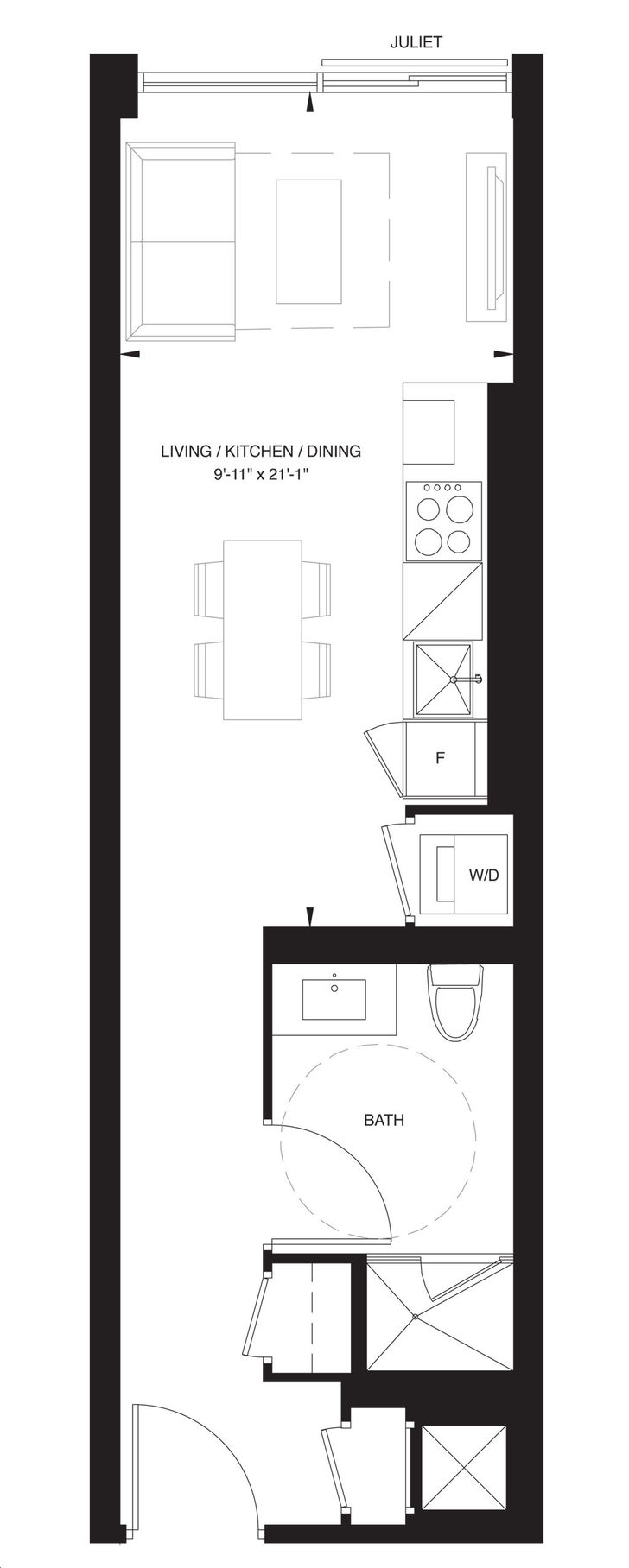 The Forest Hill Condos by CentreCourt Unit SC Floorplan