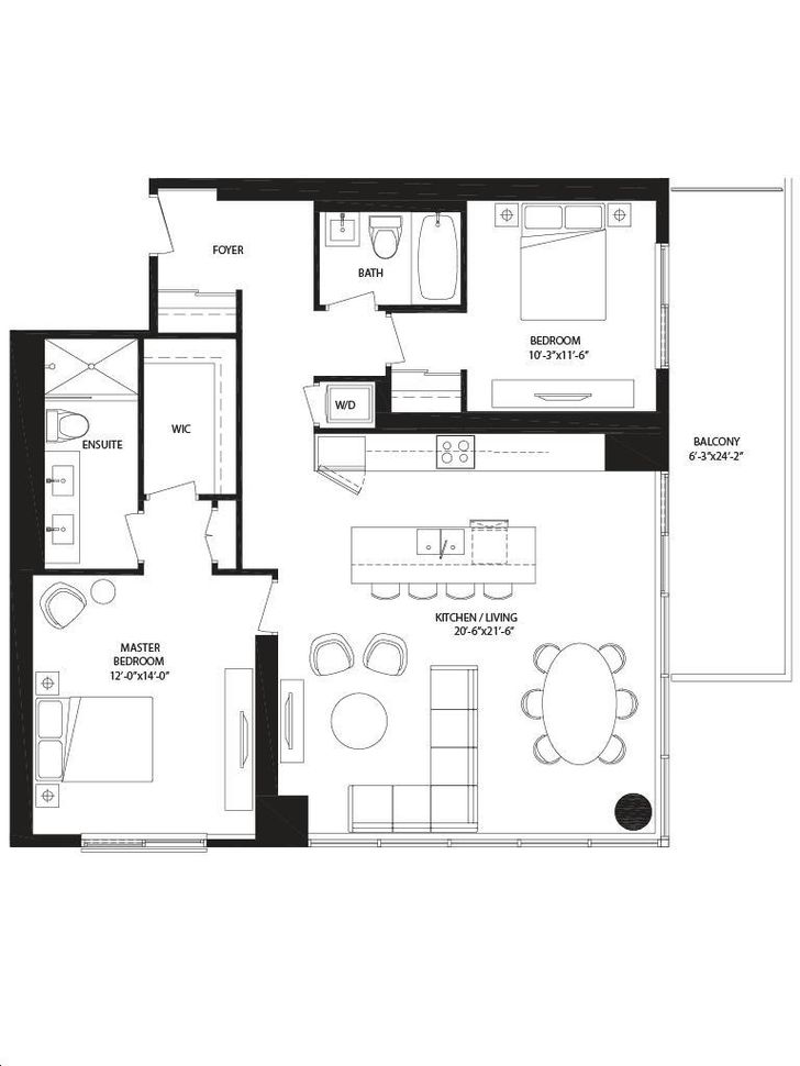 The Foxbar Collection at Blue Diamond by Felcorp |Royal Floorplan 2 bed &amp; 2 bath