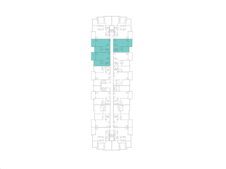 The Gallery Condominiums Met 800 Key Plan