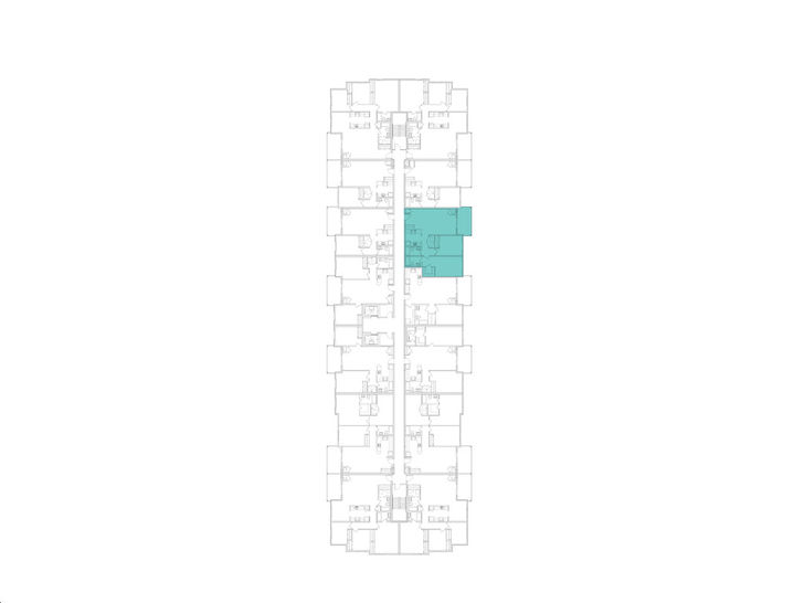 The Gallery Condominiums ROM 1145 Key Plan