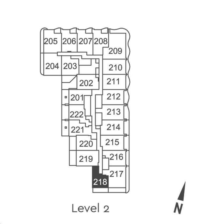 The Grand at Universal City Condos Suite 1A Key Plan