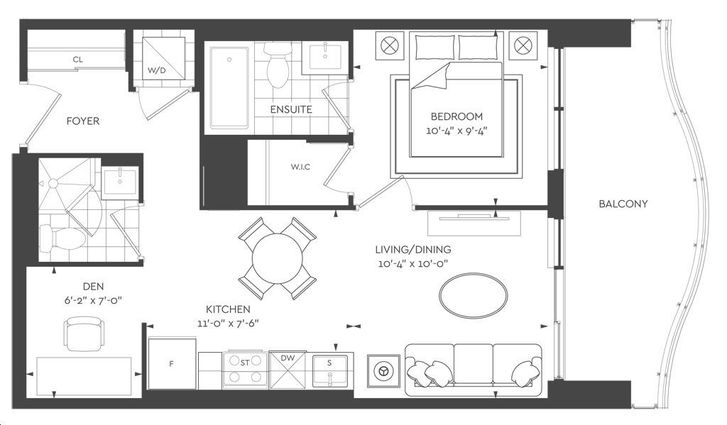 The Grand at Universal City Condos Suite 1S+D