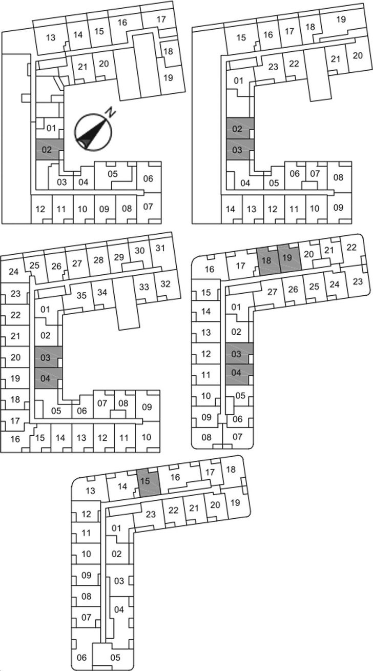 The Greenwich Condos Fitzroy Key Plan