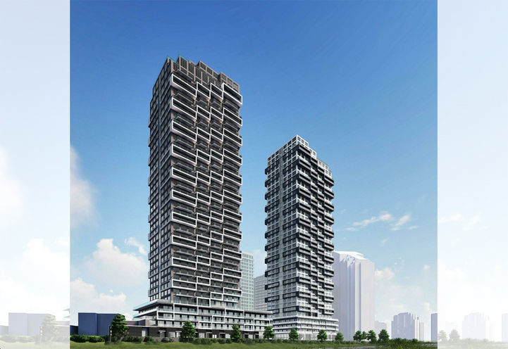 The Kip District 3 Exterior View of Towers