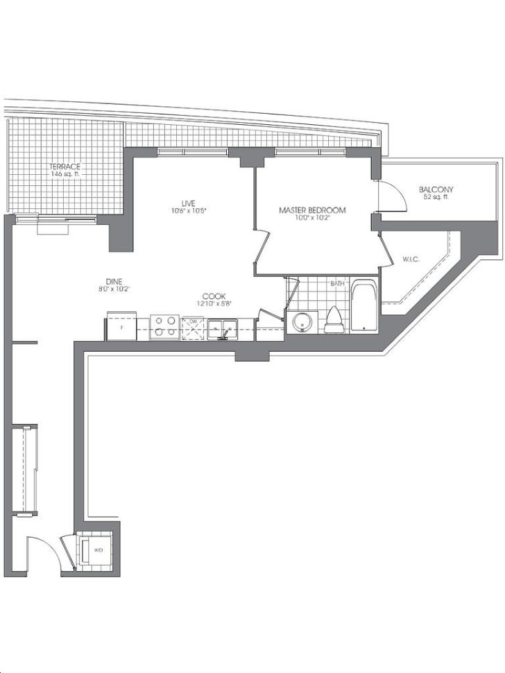 The Lexington Condos by RoyalGrand 1 H + D Floorplan 1