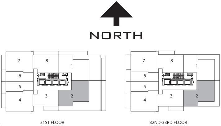 The Mercer Condos m13 Key Plan