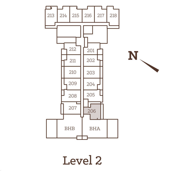 The Metalworks Condos 1N Key Plan