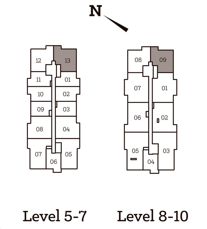 The Metalworks Condos 2B Key Plan