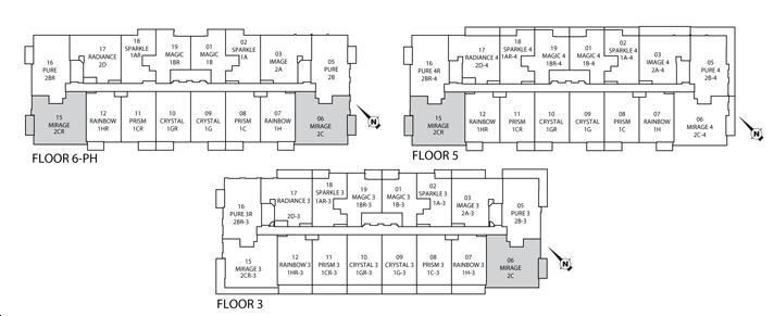 The Mirage Condos Mirage Key Plan