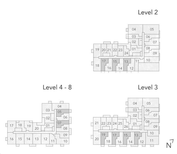 The Narrative Condos 2 B1-B Key Plan