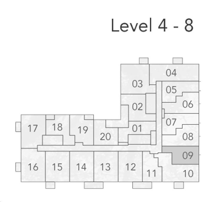 The Narrative Condos 2 B10 Key Plan