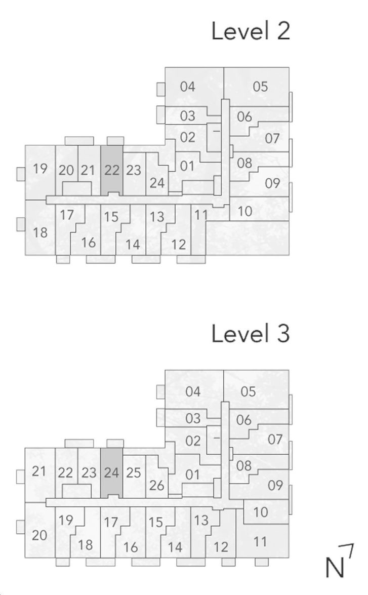 The Narrative Condos 2 B4 Key Plan