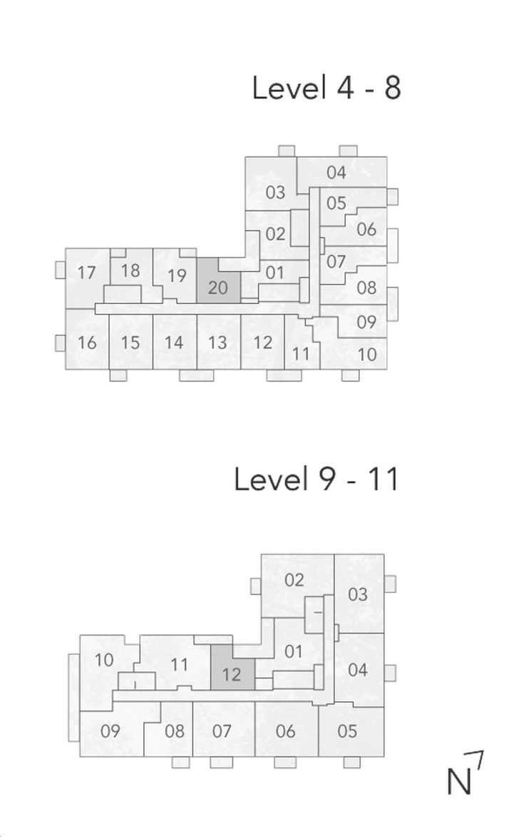 The Narrative Condos 2 C11 Key Plan