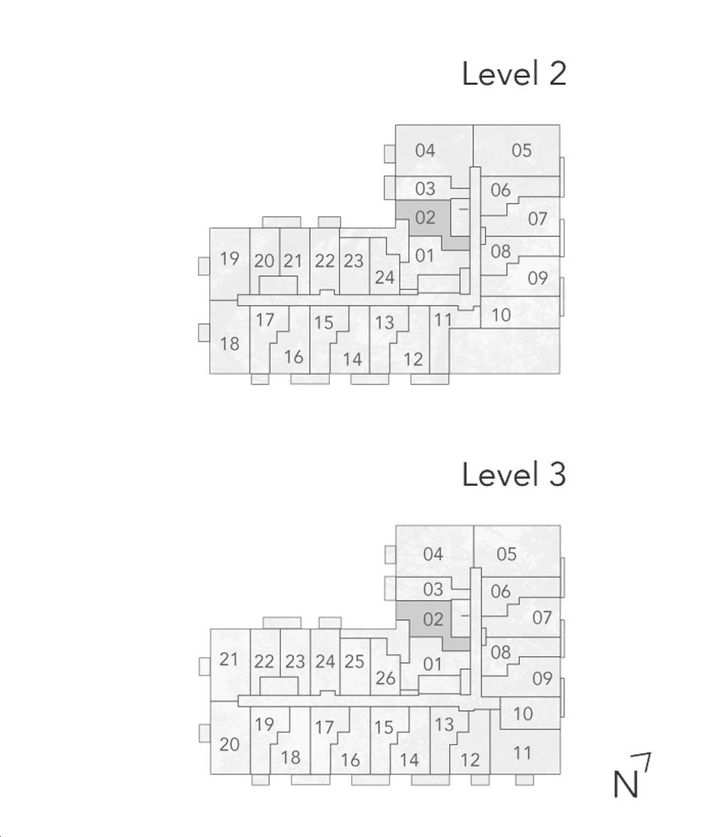 The Narrative Condos 2 C4 Key Plan