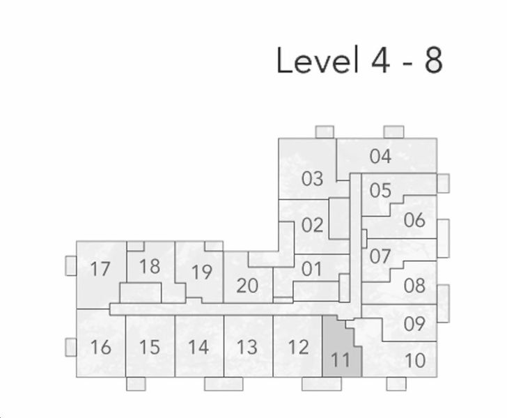 The Narrative Condos 2 C9 Key Plan