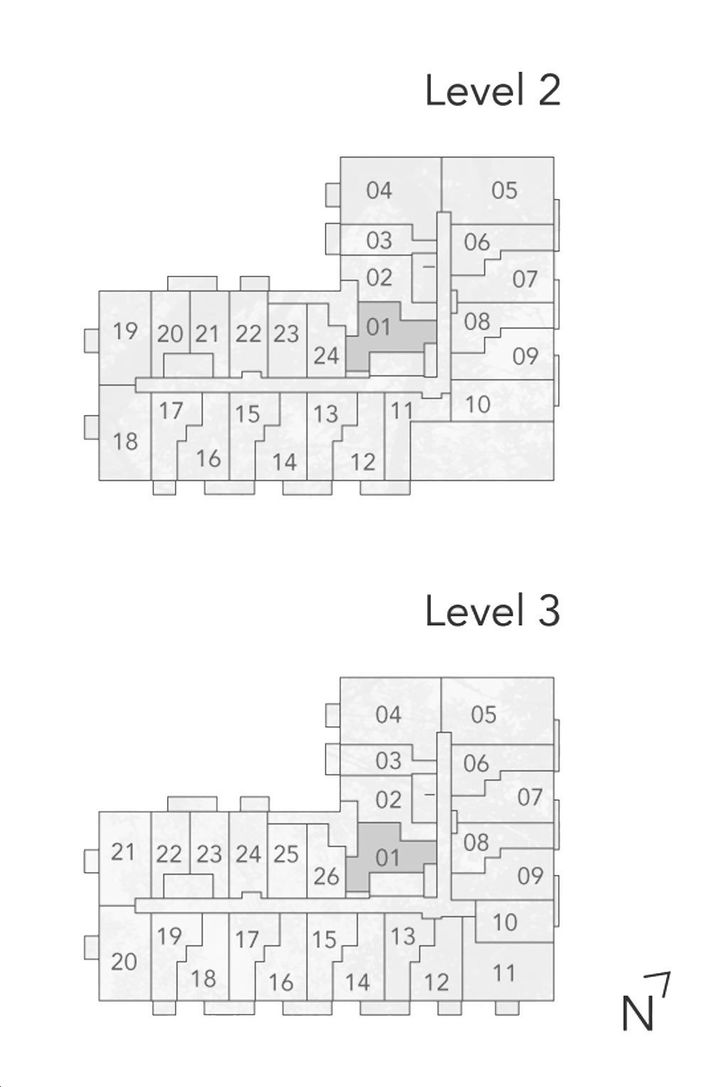 The Narrative Condos 2 D11 Key Plan