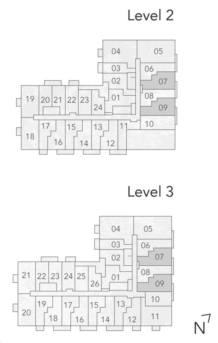 The Narrative Condos 2 D4-B Key Plan