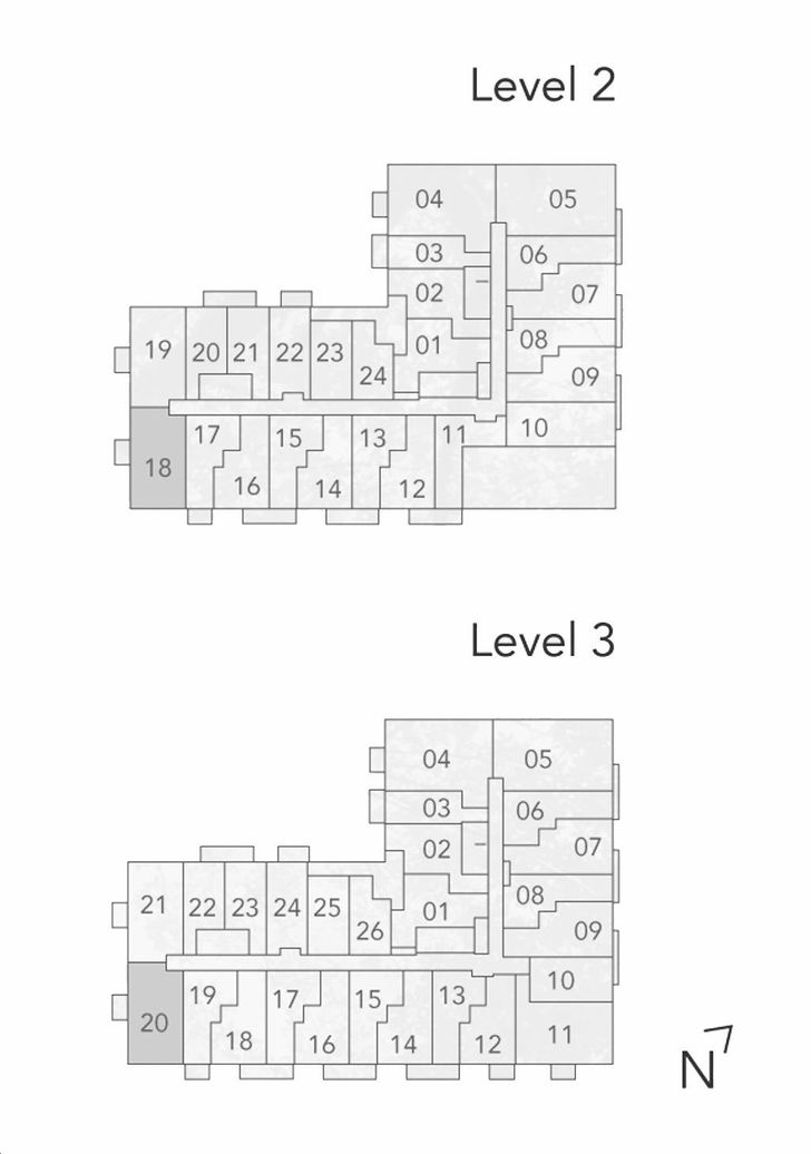 The Narrative Condos 2 F4 Key Plan