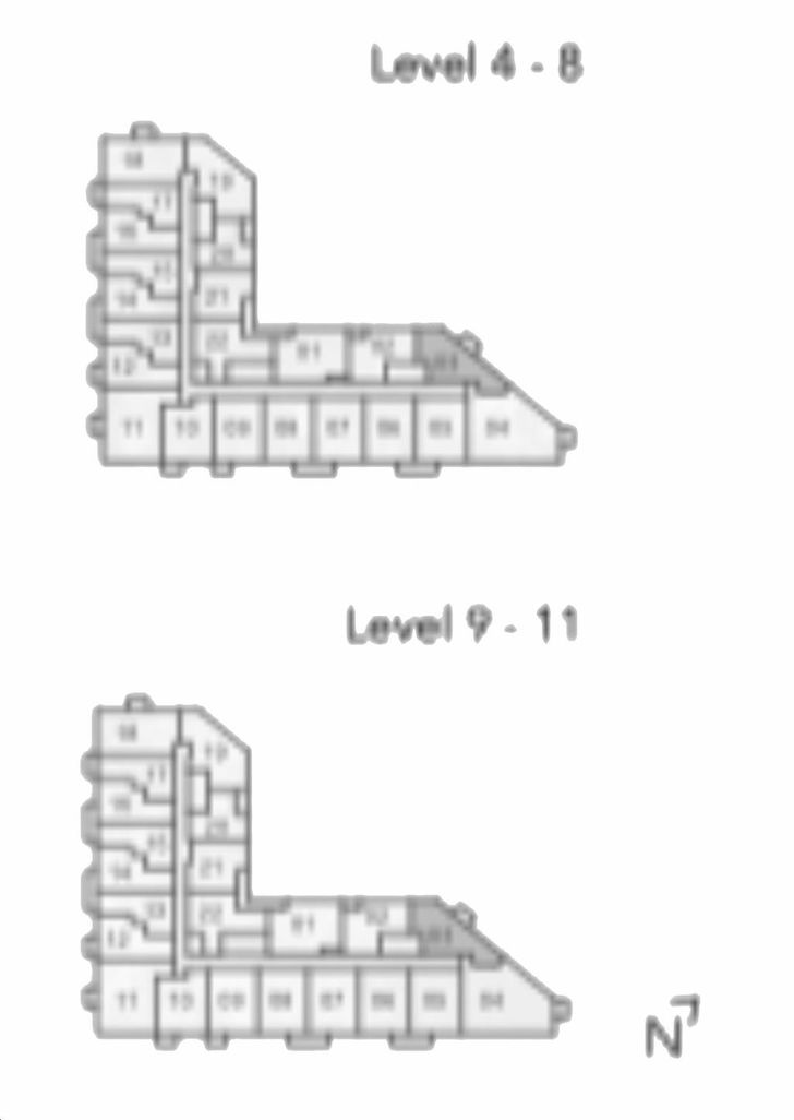 The Narrative Condos 2 F7 Key Plan