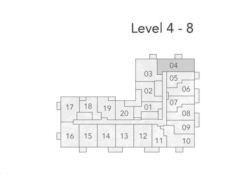 The Narrative Condos 2 G10 Key Plan