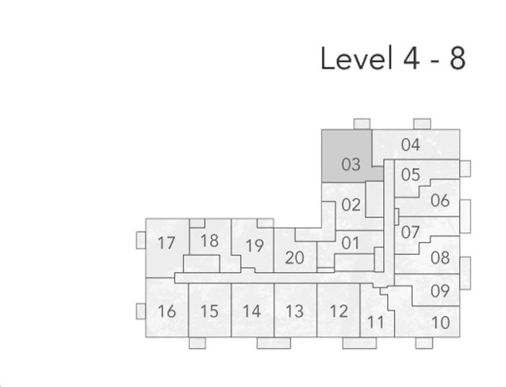 The Narrative Condos 2 G11 Key Plan