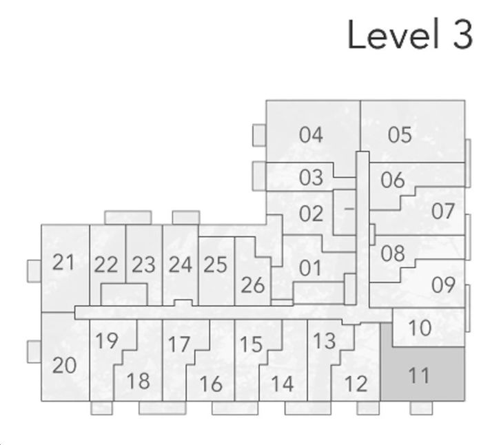 The Narrative Condos 2 G6 Key Plan