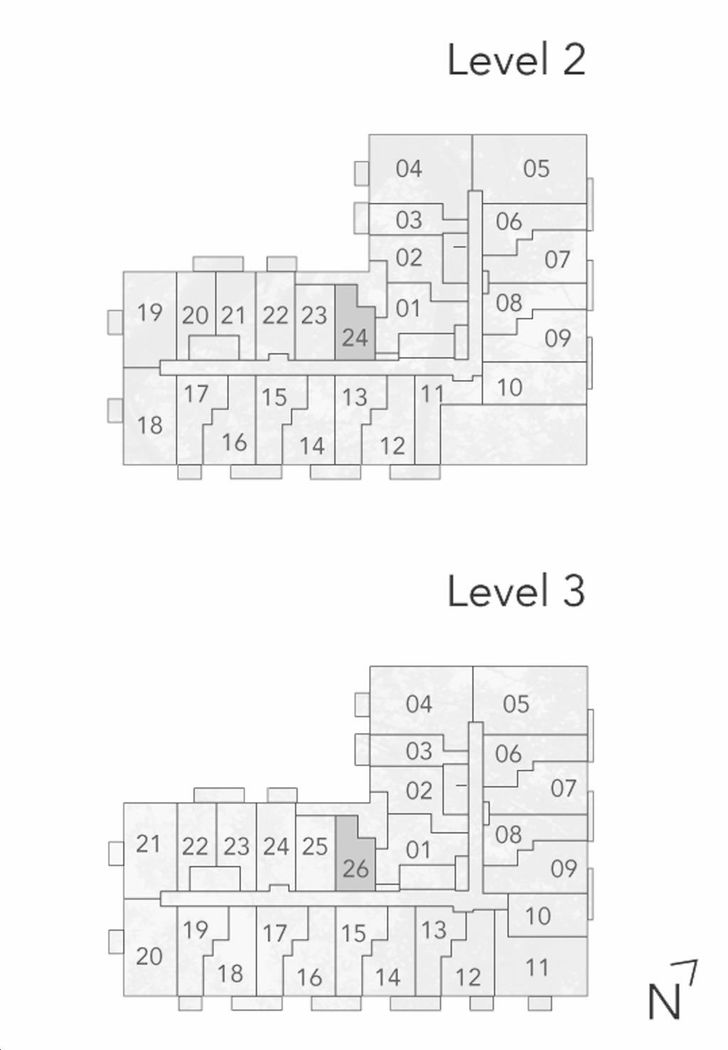 The Narrative Condos 2 S3 Key Plan